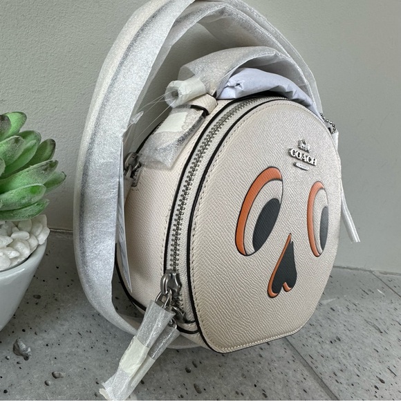 NWT Coach Canteen Crossbody With Halloween Skeleton - Picture 4 of 10